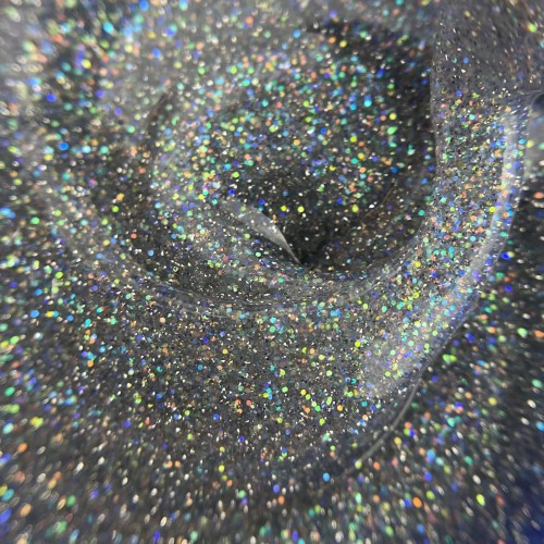 TOUCH Twinkle top 04 - srebrno-niebieski top z odblaskową drobinką, 13 ml  2