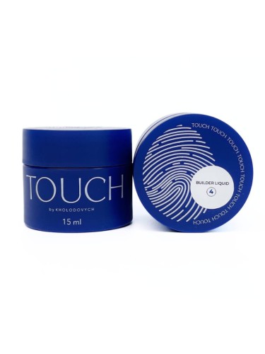 TOUCH Builder liquid 04 - różowy mocny żel o płynnej koncystencji, 15 ml 1