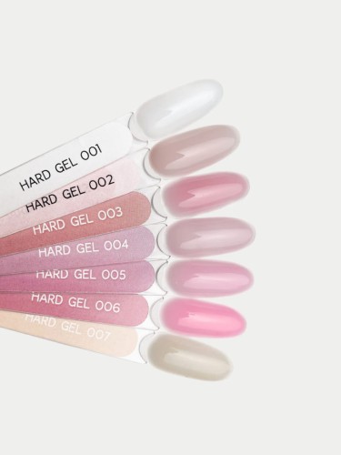 TOUCH Hard gel 04 - zgaszono-rózowy płynny żel budujący, 15 ml 2