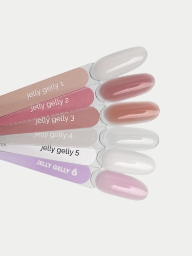 TOUCH Jelly gelly 01 - mleczno-beżowy budujący żel-galaretka, 15 ml 3