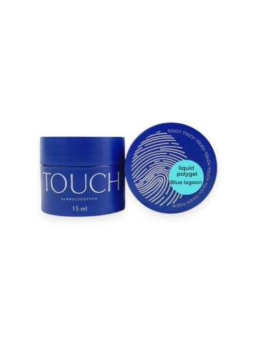 TOUCH Neon Liquid polygel Blue lagoon 1