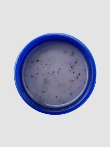 TOUCH Flora liquid polygel 04 - fioletowy płynny akrylożel z suszonymi kwiatami, 15 ml 4