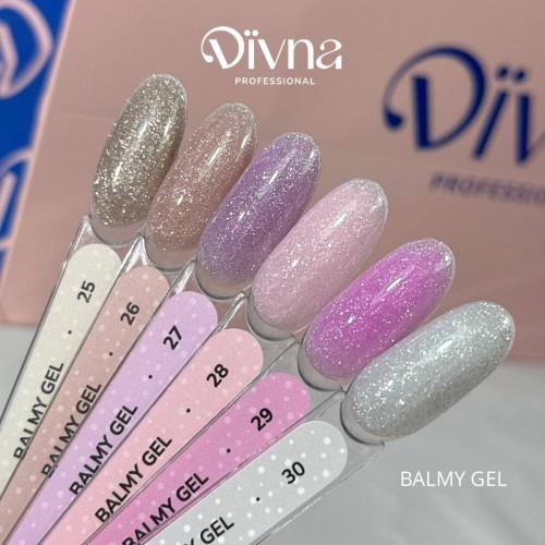 DIVNA Balmy Gel 27 13 ml żel w butelce/słoiczku z drobinkami 2