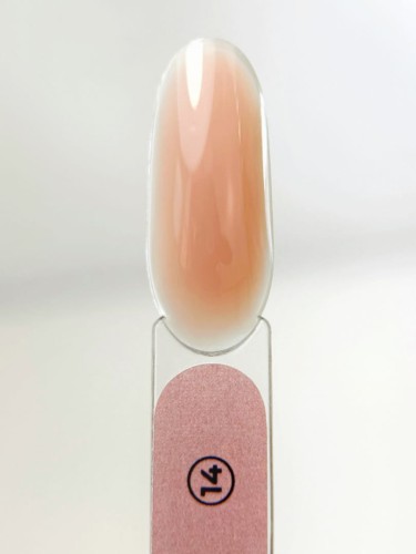 TOUCH Builder liquid 14 - beżowo-brzoskwiniowy mocny żel o płynnej koncystencji, 15 ml  3