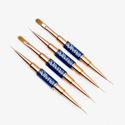 DIVNA Pędzel 02 Cienki/Cienki 9/11 mm 2