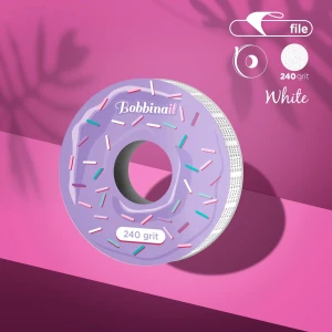 Wymienna taśma ścierna biała  samoprzylepna EXPERT 240 grit do  plastikowego pudełka