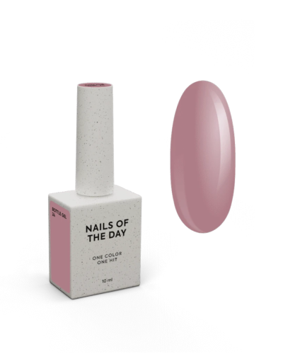 NAILSOFTHEDAY Bottle gel 24 - beżowy żel do wzmocnienia paznokci, 10 ml 1