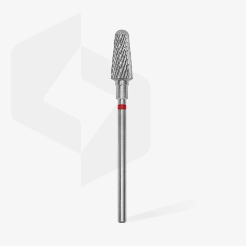 Frez z węglika spiekanego ścięty stożek czerwony EXPERT średnica 6 mm / część robocza 14 mm 2