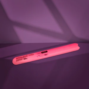 Straight plastic slanted nail file (base) EXPERT 20s (130 mm)