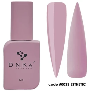 DNKa RUBBER BASE FRENCH (cover), 12 ml #0033 Esthetic