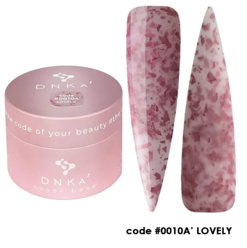 DNKa RUBBER BASE FRENCH (cover), 30 ml #0010A' Lovely 1