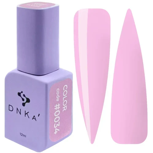 DNKa COLOR GEL POLISH , 12 ml #0034