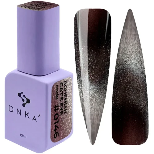 DNKa COLOR GEL POLISH , 12 ml #0146 Cat's Eye