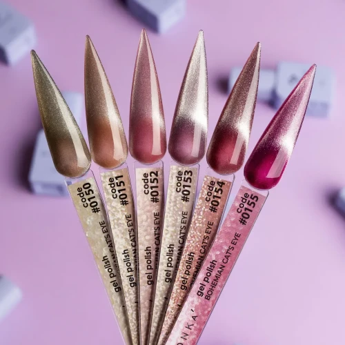 DNKa COLOR GEL POLISH , 12 ml #0150 Cat's Eye  2