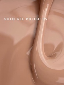 TOUCH Solo Gel Polish 05 – jednofazowy lakier hybrydowy 3w1, beżowy, 9 ml