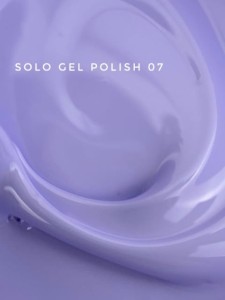 TOUCH Solo Gel Polish 07 – jednofazowy lakier hybrydowy 3w1, jasnofioletowy, 9 ml