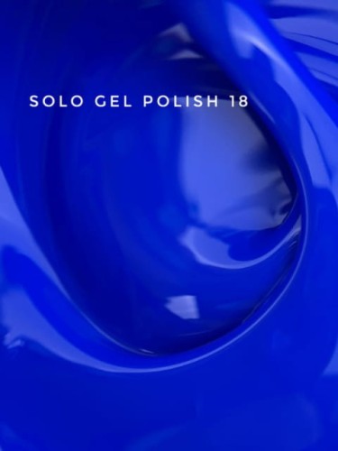 TOUCH Solo Gel Polish 18 – jednofazowy lakier hybrydowy 3w1, granatowy, 9 m 4