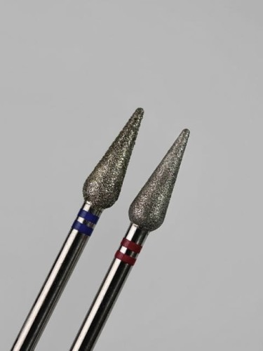 TOUCH Frez diamentowy kropla czerwona 4 mm 2