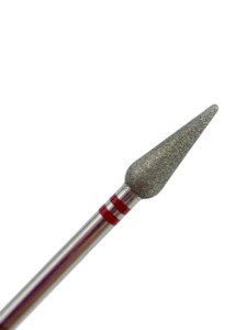 TOUCH Frez diamentowy kropla czerwona 4 mm