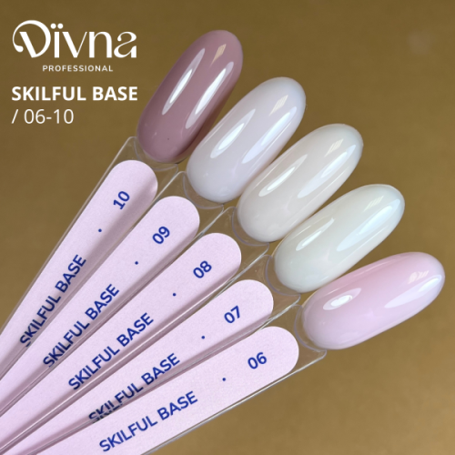 DIVNA Skilful Base 09 baza hybrydowa 13 ml  3