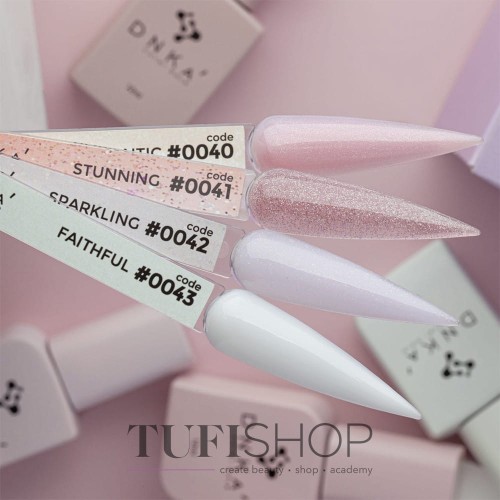 DNKa RUBBER BASE FRENCH (cover), 30 ml #0042 Sparkling 2