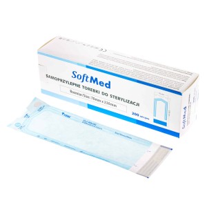 Torebki do sterylizacji Softmed 70x230mm 200szt.