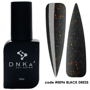 DNKa RUBBER BASE FRENCH (cover), 12 ml #0096 Black Dress