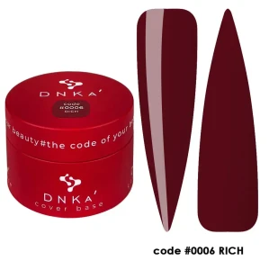 DNKa RUBBER BASE FRENCH  (cover), 30 ml #0006 Rich