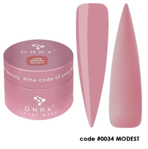 DNKa RUBBER BASE FRENCH (cover), 30 ml #0034 Modest