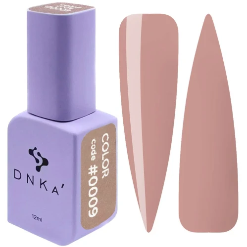 COLOR GEL POLISH "DNKa", 12 ml #0009 1