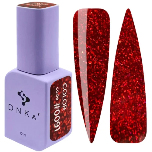 DNKa COLOR GEL POLISH, 12 ml #0091 1