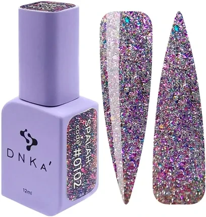 DNKa COLOR GEL POLISH, 12 ml #0102 FLASH 1