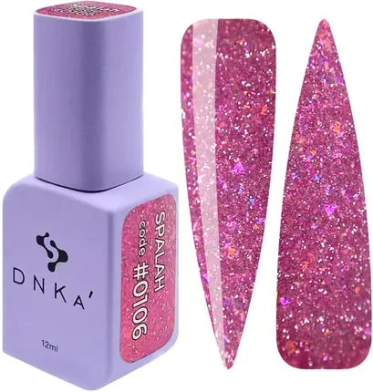DNKa COLOR GEL POLISH, 12 ml #0106 FLASH 1