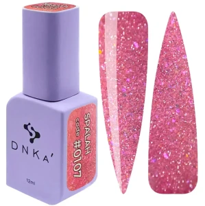 DNKa COLOR GEL POLISH, 12 ml #0107 FLASH   