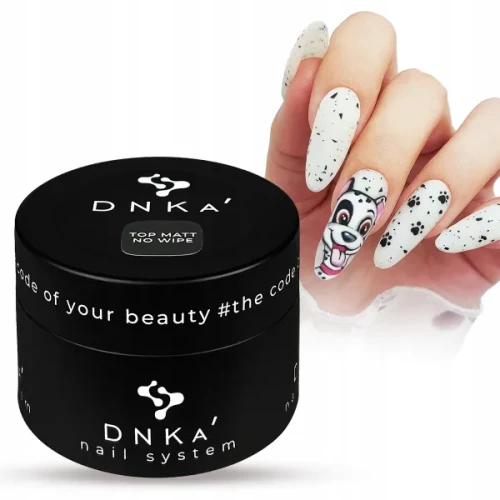 DNKa MATTE NO WIPE TOP COAT, 30 ml 2