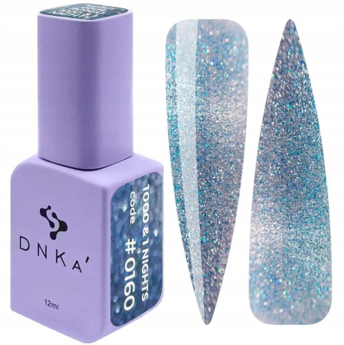 DNKa COLOR GEL POLISH, 12 ml #0160 1000 &amp; 1 NIGHTS 1