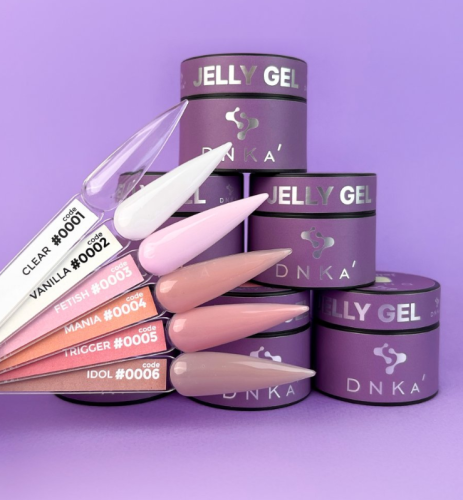 DNKa JELLY GEL, 15 ml #0002 Vanilla 5