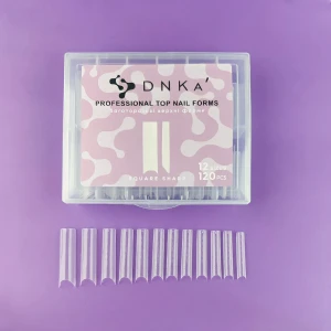 DNKa PROFESSIONAL TOP NAIL FORMS, SQUARE SHARP 120pcs