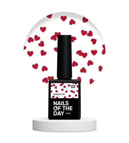NAILSOFTHEDAY Kupidon top 02, 10 ml 1