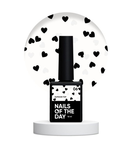 NAILSOFTHEDAY Kupidon top 06, 10 ml 1