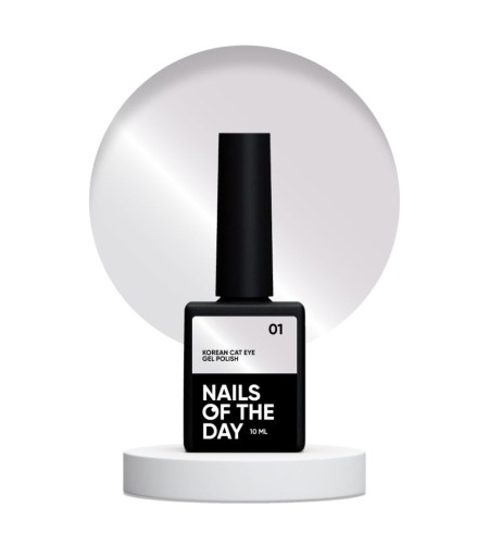 NAILSOFTHEDAY Korean cat eye gel polish 01, 10 ml 1