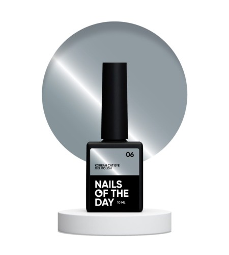 NAILSOFTHEDAY Korean cat eye gel polish 06, 10 ml  1