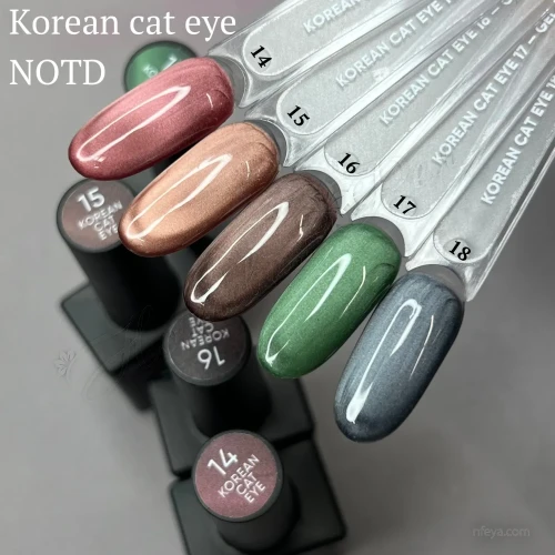 NAILSOFTHEDAY Korean cat eye gel polish 18, 10 ml  3