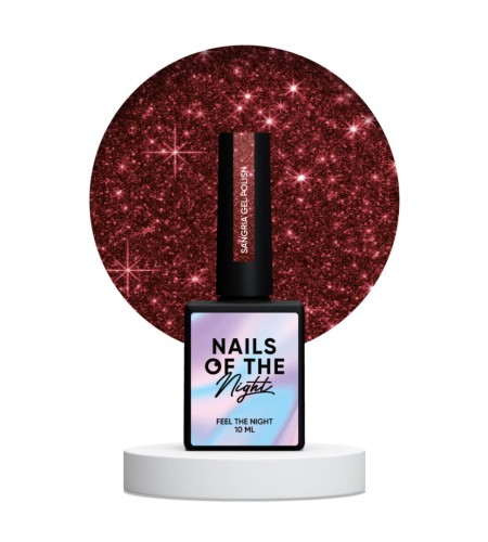 NAILSOFTHENIGHT Sangria, 10 ml 1