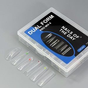 NAILSOFTHEDAY Dual Form Pro Mix 6 (Type 22), 144 szt 