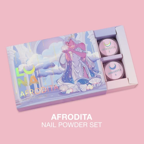 Lunamoon Afrodita Nail Powder Set 6pcs 1