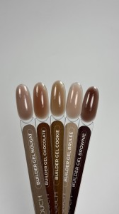 TOUCH Builder Gel Cookie – żel budujący w odcieniu karmelowego beżu, 30 ml 