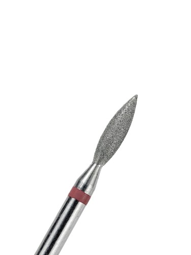 TOUCH Frez diamentowy płomyk ostry czerwony 2,3 mm 1