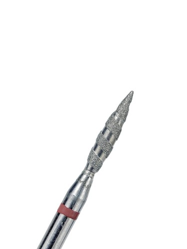 TOUCH Frez diamentowy tornado ostry czerwony 2,1 mm  1