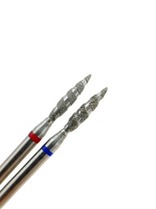 TOUCH Frez diamentowy tornado ostry niebieski 2,1 mm (H0210SD-M)